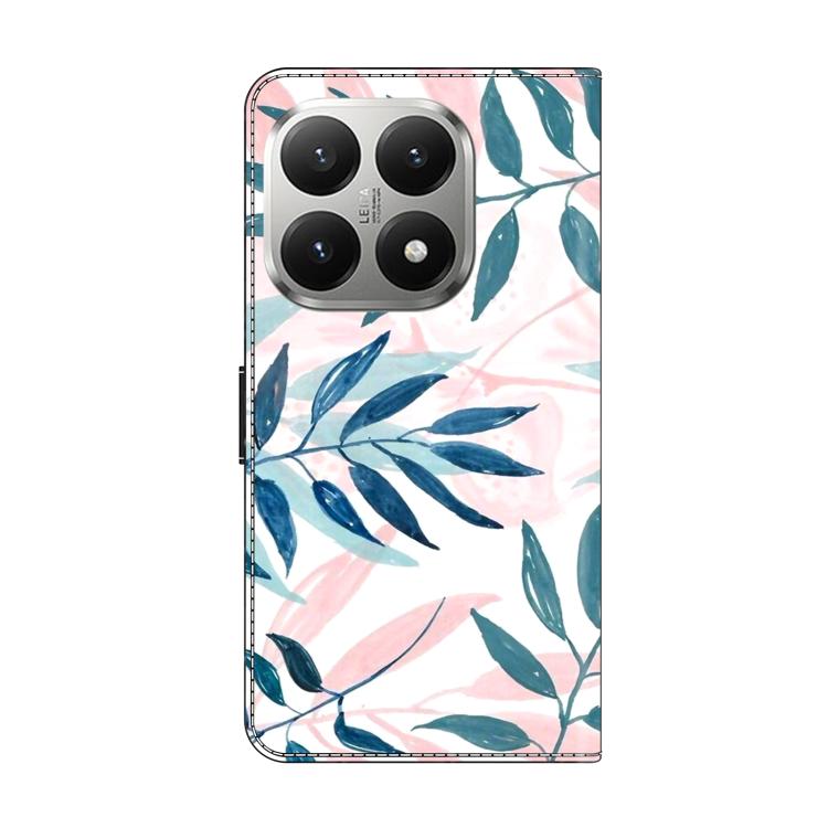 For Xiaomi 15T Crystal-Like Painted Vegan Leather Phone Case
