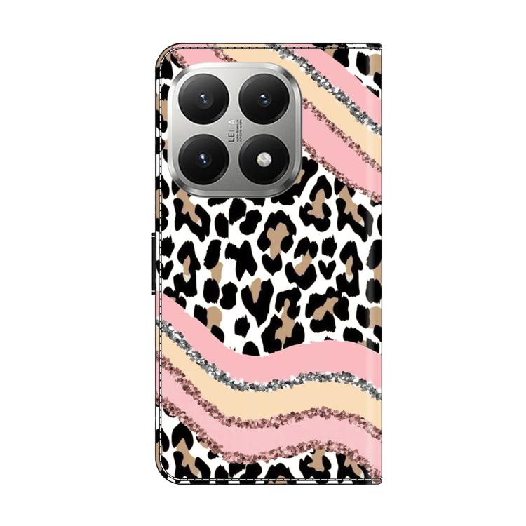 For Xiaomi 15T Crystal-Like Painted Vegan Leather Phone Case