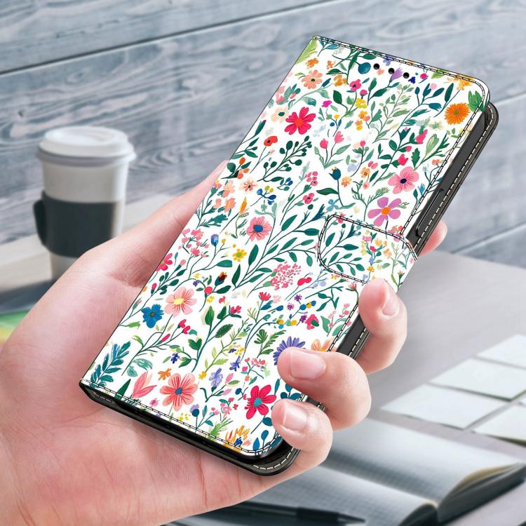 For Xiaomi 15T Crystal-Like Painted Vegan Leather Phone Case