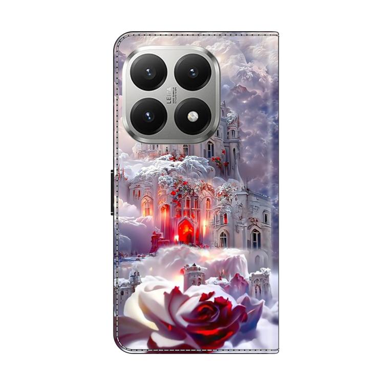 For Xiaomi 15T Crystal-Like Painted Vegan Leather Phone Case