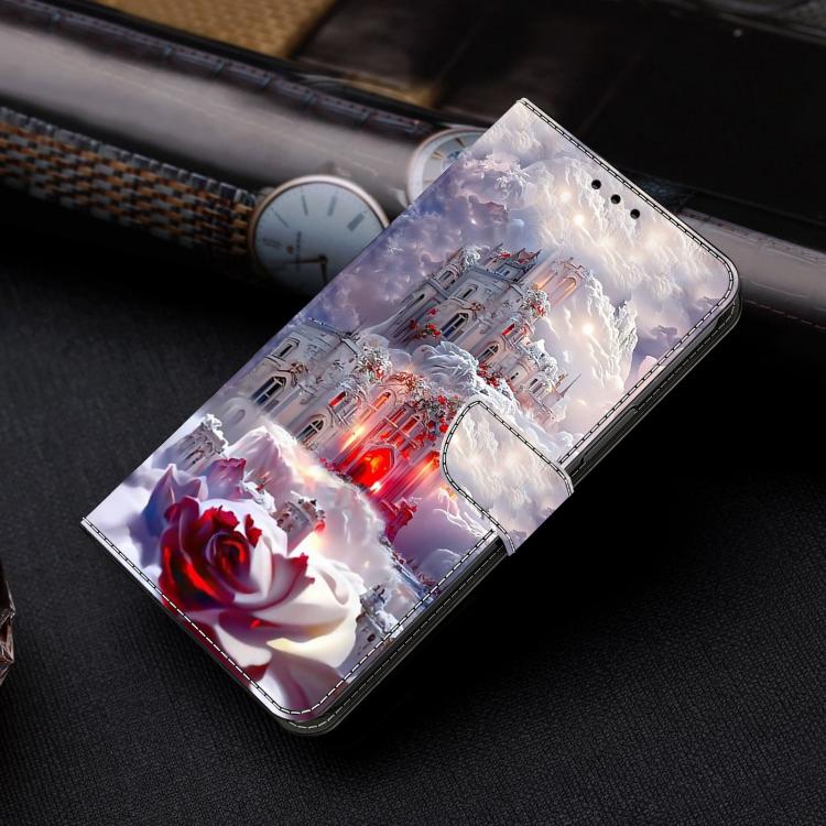 For Xiaomi 15T Crystal-Like Painted Vegan Leather Phone Case
