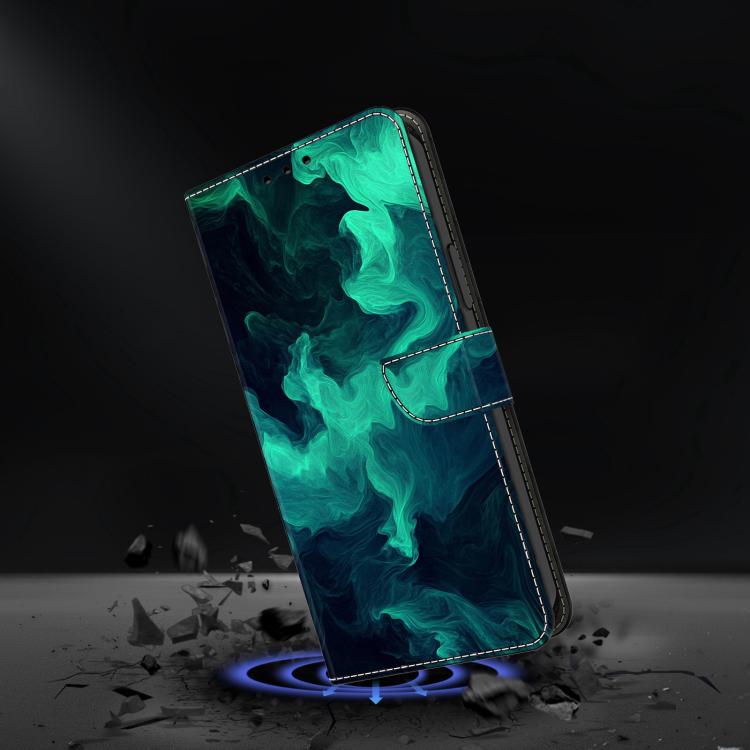 For Xiaomi 15T Crystal-Like Painted Vegan Leather Phone Case