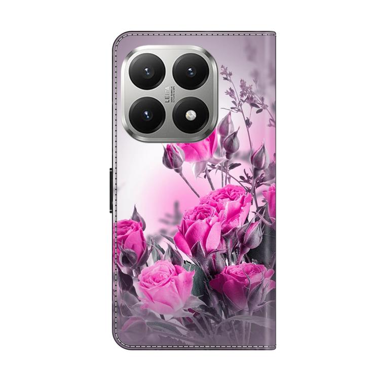 For Xiaomi 15T Crystal-Like Painted Vegan Leather Phone Case