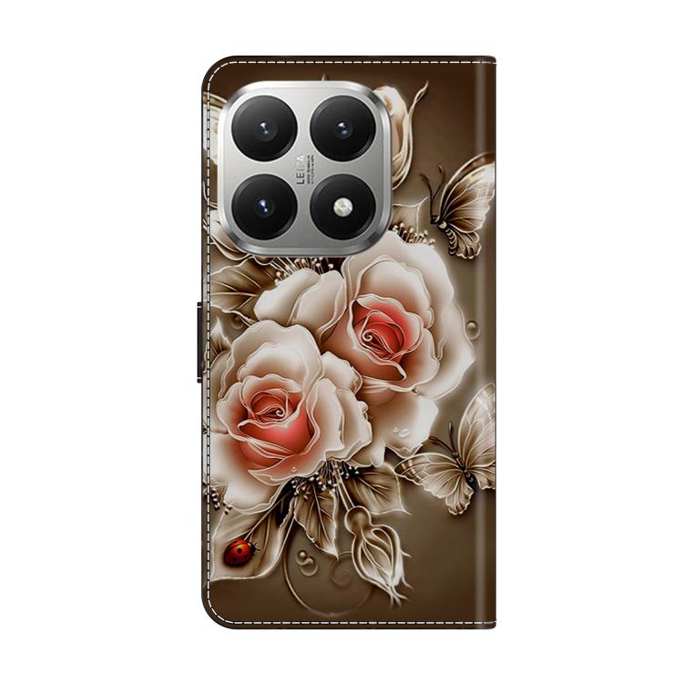 For Xiaomi 15T Crystal-Like Painted Vegan Leather Phone Case