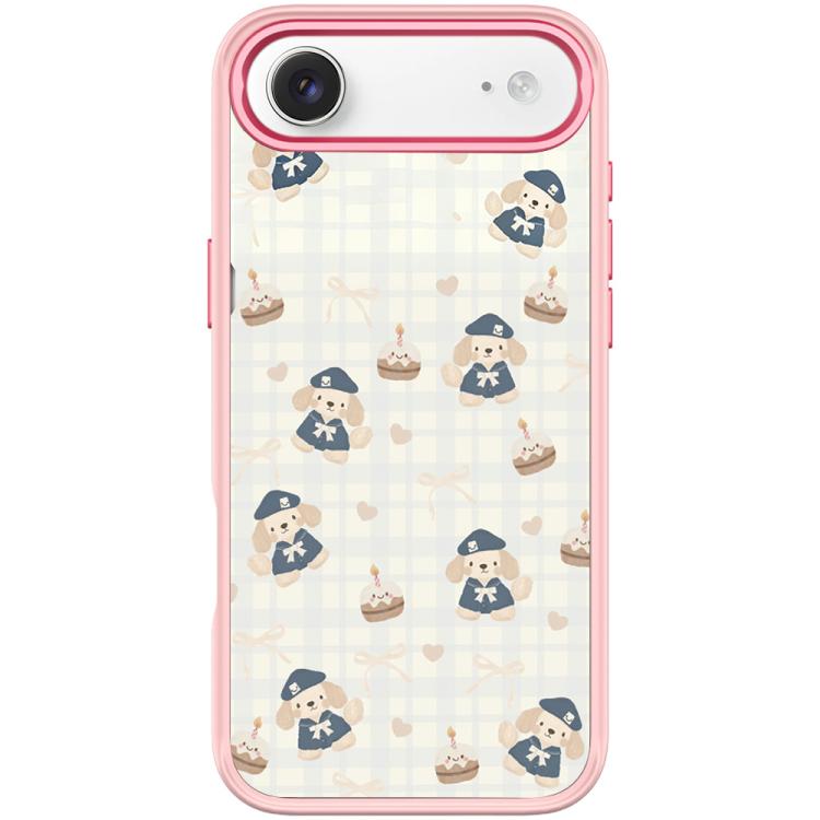 For iPhone Air Adorable Beret Puppy Pattern Magnetic Phone Case