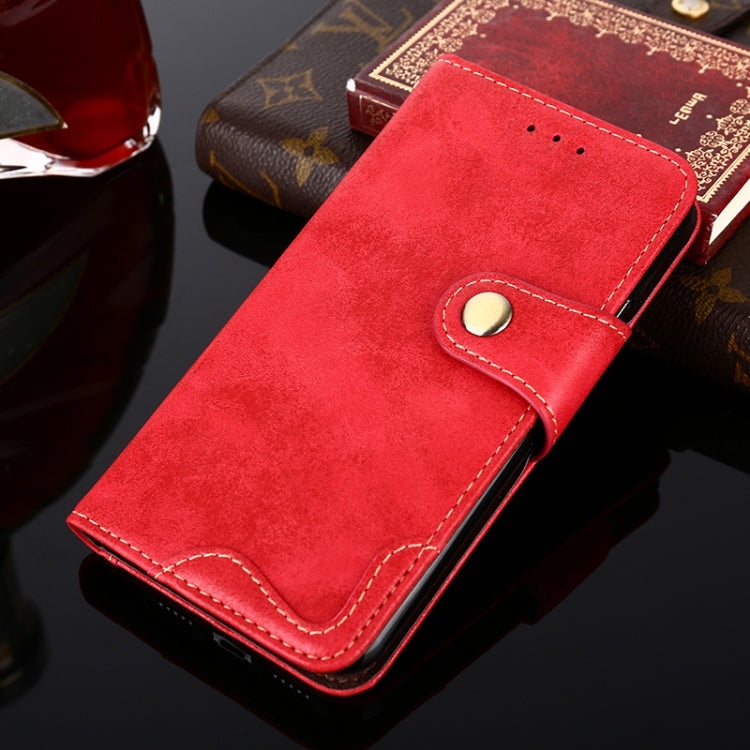 For iPhone 12 / 12 Pro Rivet PU + TPU Horizontal Flip Leather Case with Holder & Card Slots & Wallet