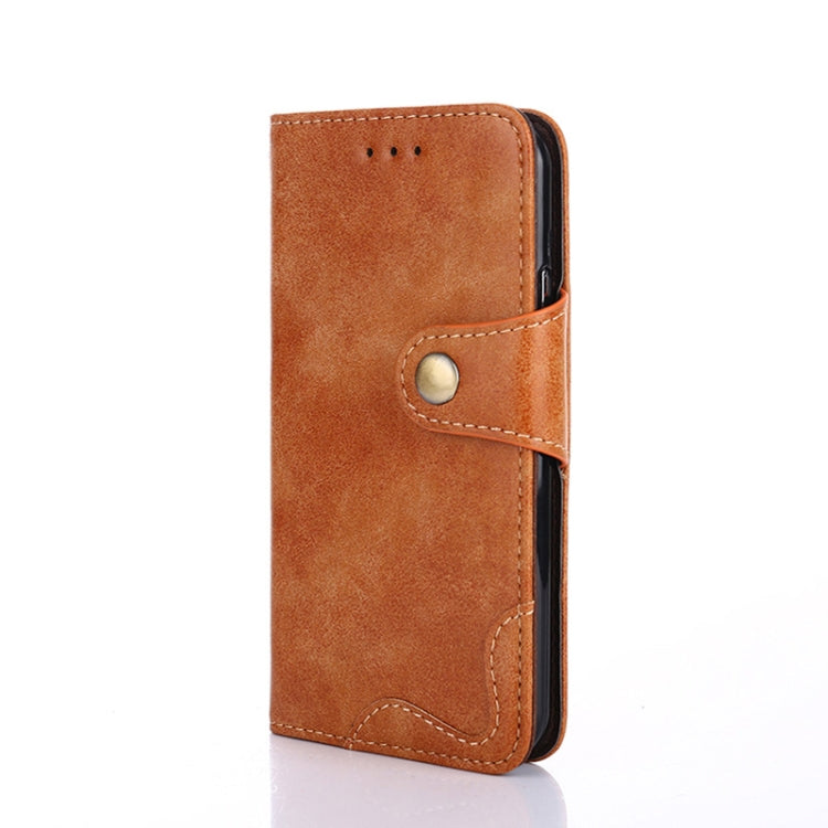 For iPhone 12 Pro Max Rivet PU + TPU Horizontal Flip Leather Case with Holder & Card Slots & Wallet