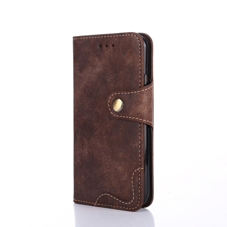For iPhone 12 Pro Max Rivet PU + TPU Horizontal Flip Leather Case with Holder & Card Slots & Wallet