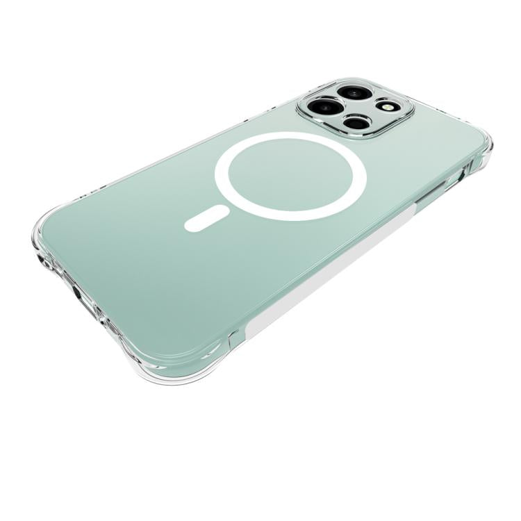 For OnePlus Nord 6 5G Shockproof Non-slip Magnetic TPU Phone Case - Transparent
