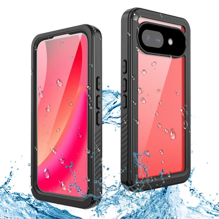For Google Pixel 10a RedPepper Shockproof IP68 Waterproof PC Hybrid TPU Phone Case - Black