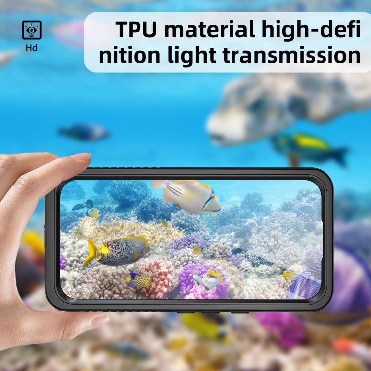 For Google Pixel 10a RedPepper Shockproof IP68 Waterproof PC Hybrid TPU Phone Case - Black
