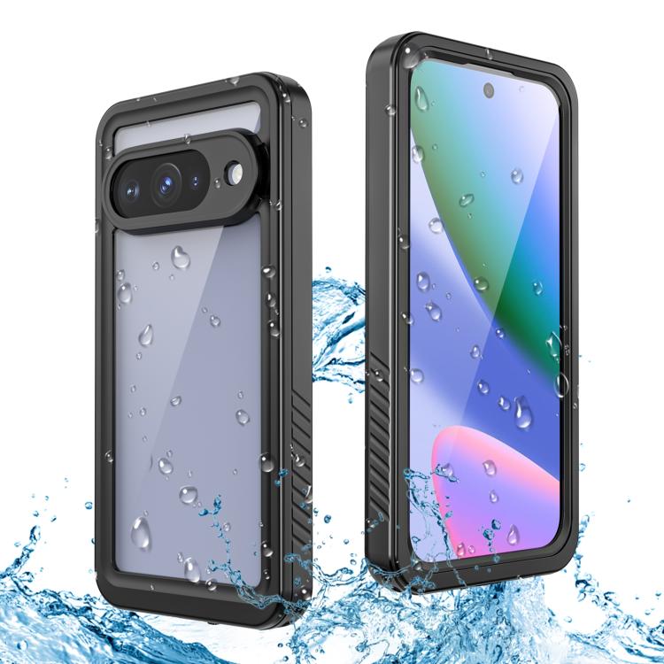 For Google Pixel 10 RedPepper Shockproof IP68 Waterproof PC Hybrid TPU Phone Case - Black