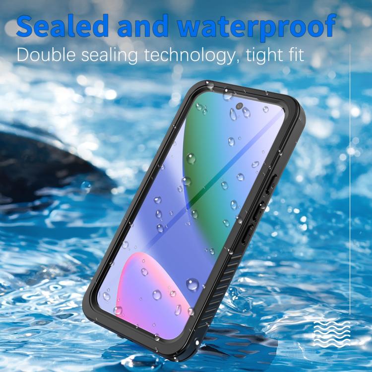 For Google Pixel 10 RedPepper Shockproof IP68 Waterproof PC Hybrid TPU Phone Case - Black