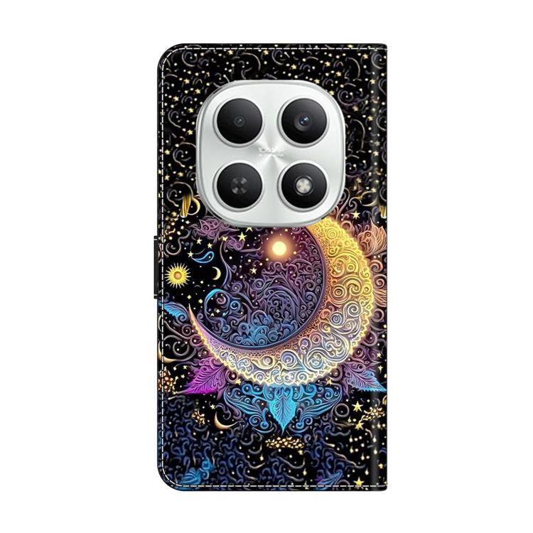 For Redmi Note 15 5G / 4G Global 164mm Crystal-Like Painted Vegan Leather Phone Case