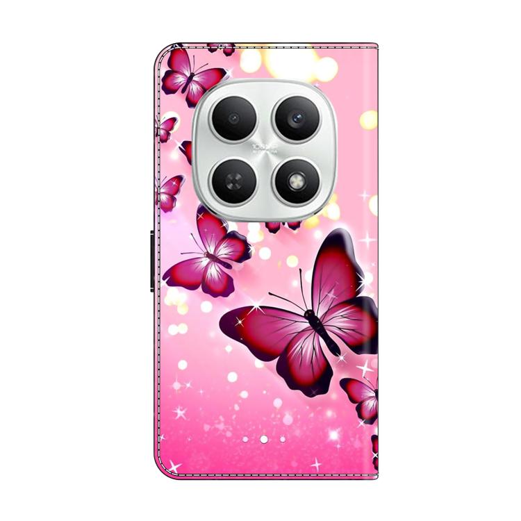 For Redmi Note 15 5G / 4G Global 164mm Crystal-Like Painted Vegan Leather Phone Case