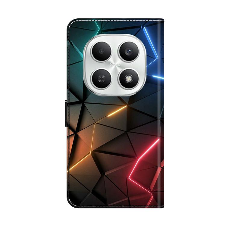 For Redmi Note 15 5G / 4G Global 164mm Crystal-Like Painted Vegan Leather Phone Case
