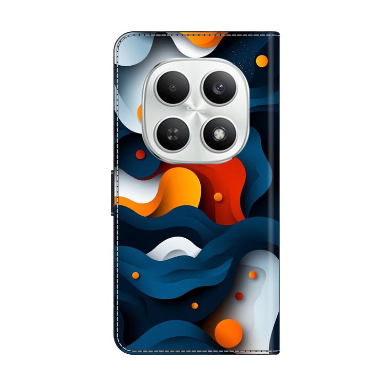 For Redmi Note 15 5G / 4G Global 164mm Crystal-Like Painted Vegan Leather Phone Case