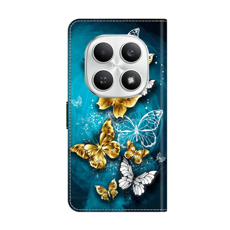 For Redmi Note 15 5G / 4G Global 164mm Crystal-Like Painted Vegan Leather Phone Case
