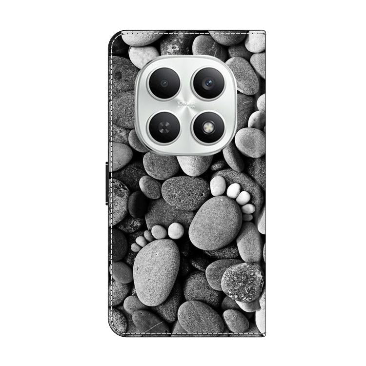 For Redmi Note 15 5G / 4G Global 164mm Crystal-Like Painted Vegan Leather Phone Case