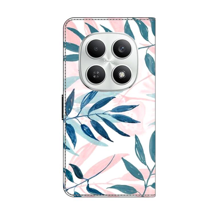 For Redmi Note 15 5G / 4G Global 164mm Crystal-Like Painted Vegan Leather Phone Case