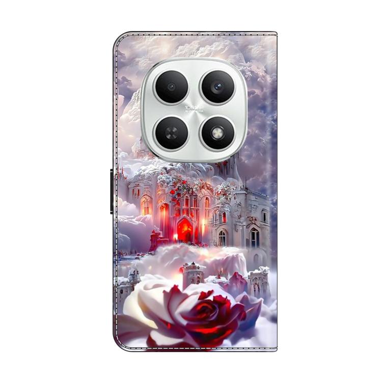 For Redmi Note 15 5G / 4G Global 164mm Crystal-Like Painted Vegan Leather Phone Case