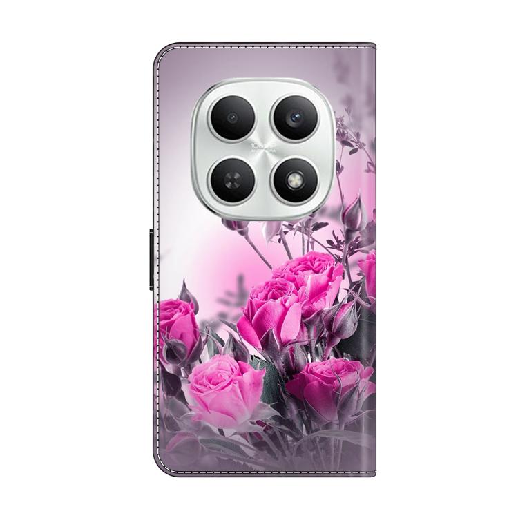 For Redmi Note 15 5G / 4G Global 164mm Crystal-Like Painted Vegan Leather Phone Case