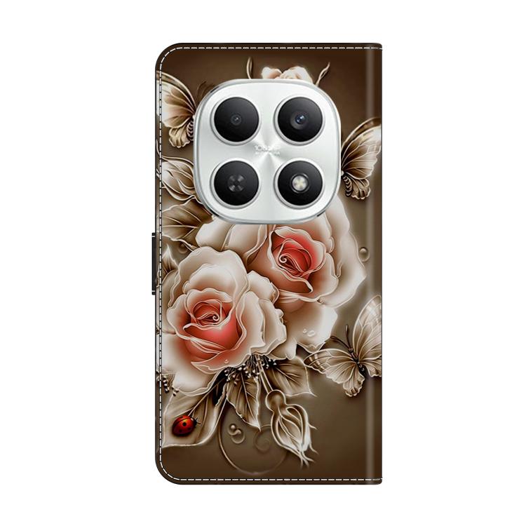 For Redmi Note 15 5G / 4G Global 164mm Crystal-Like Painted Vegan Leather Phone Case
