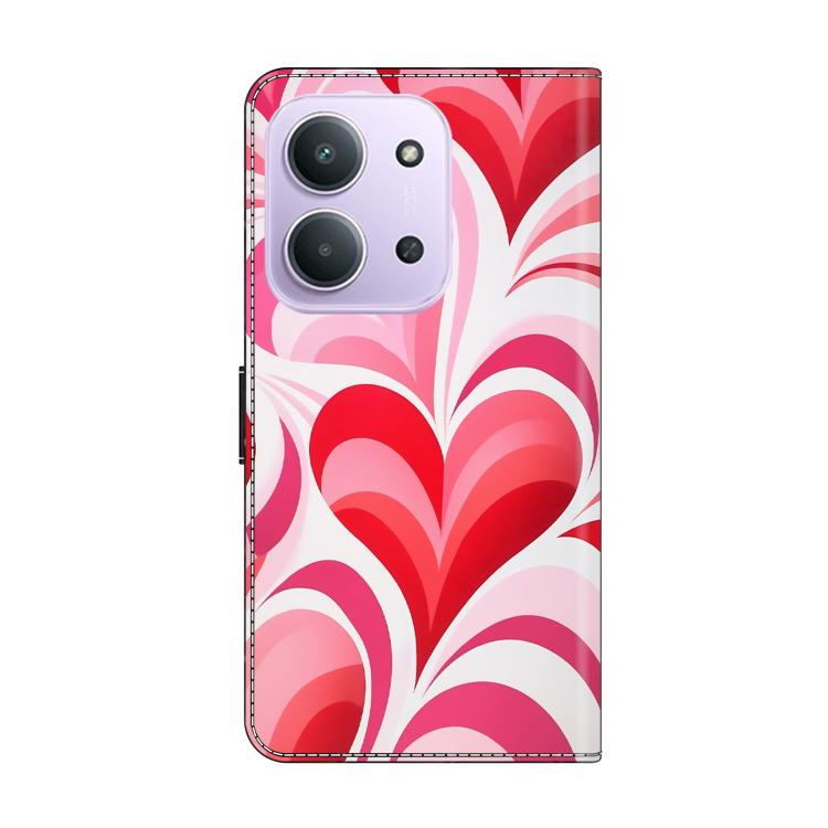 For Redmi 15C 5G / 4G EU 173mm Crystal-Like Painted Vegan Leather Phone Case