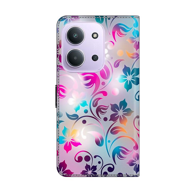 For Redmi 15C 5G / 4G EU 173mm Crystal-Like Painted Vegan Leather Phone Case