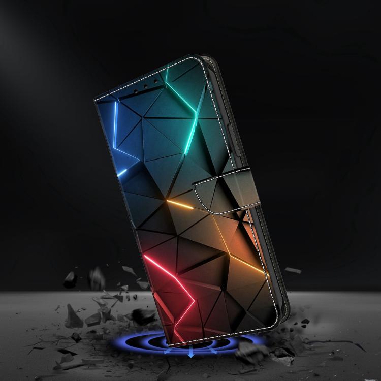 For Redmi 14C 4G Crystal-Like Painted Vegan Leather Phone Case