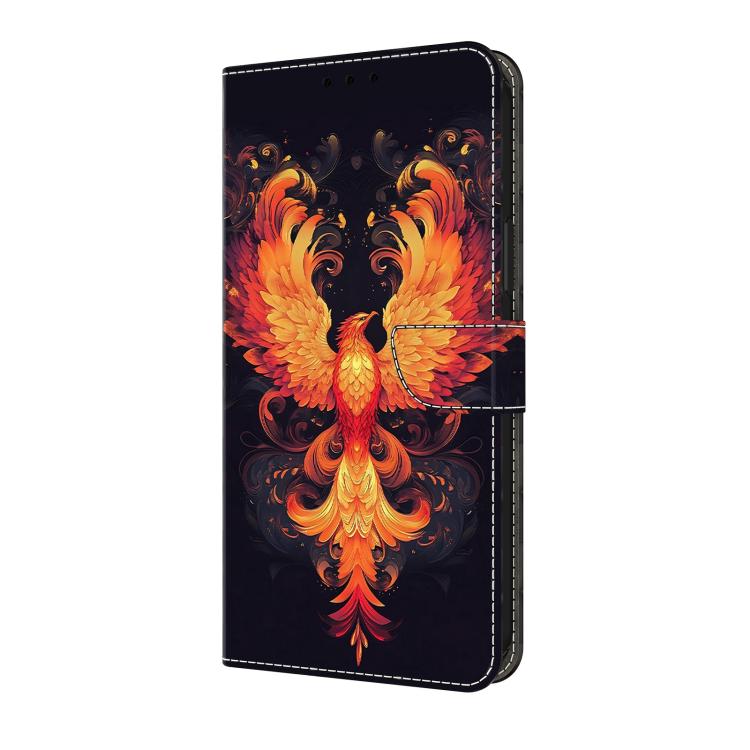 For Redmi 14C 4G Crystal-Like Painted Vegan Leather Phone Case