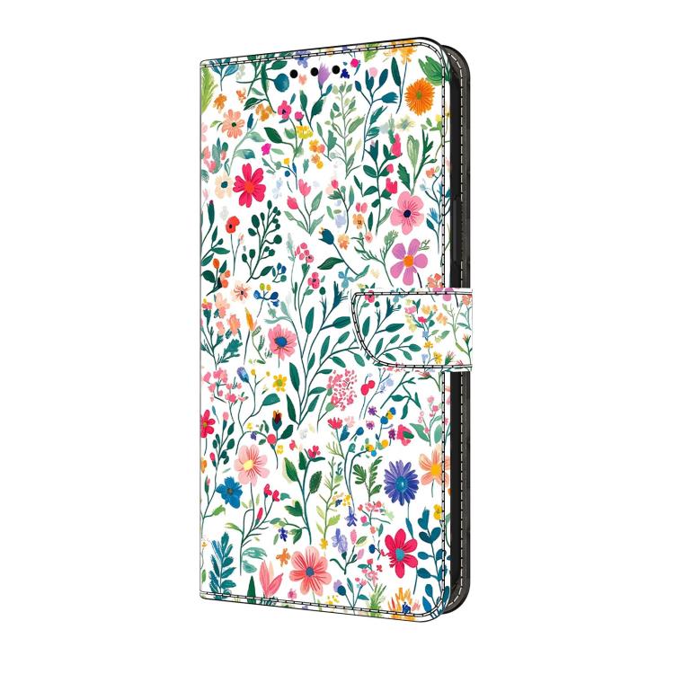 For Redmi 14C 4G Crystal-Like Painted Vegan Leather Phone Case