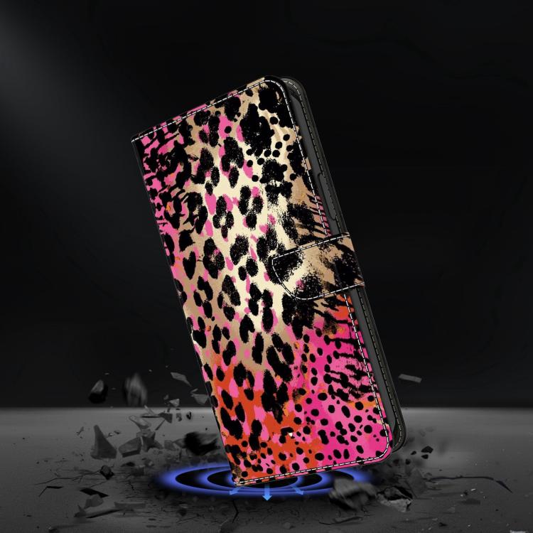 For Redmi K70E / Poco X6 Pro Crystal-Like Painted Vegan Leather Phone Case