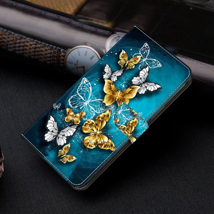 For Redmi K70E / Poco X6 Pro Crystal-Like Painted Vegan Leather Phone Case