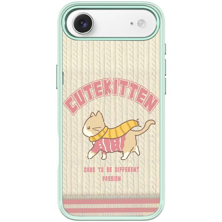 For iPhone Air Adorable Woolen Cat Pattern Magnetic Phone Case