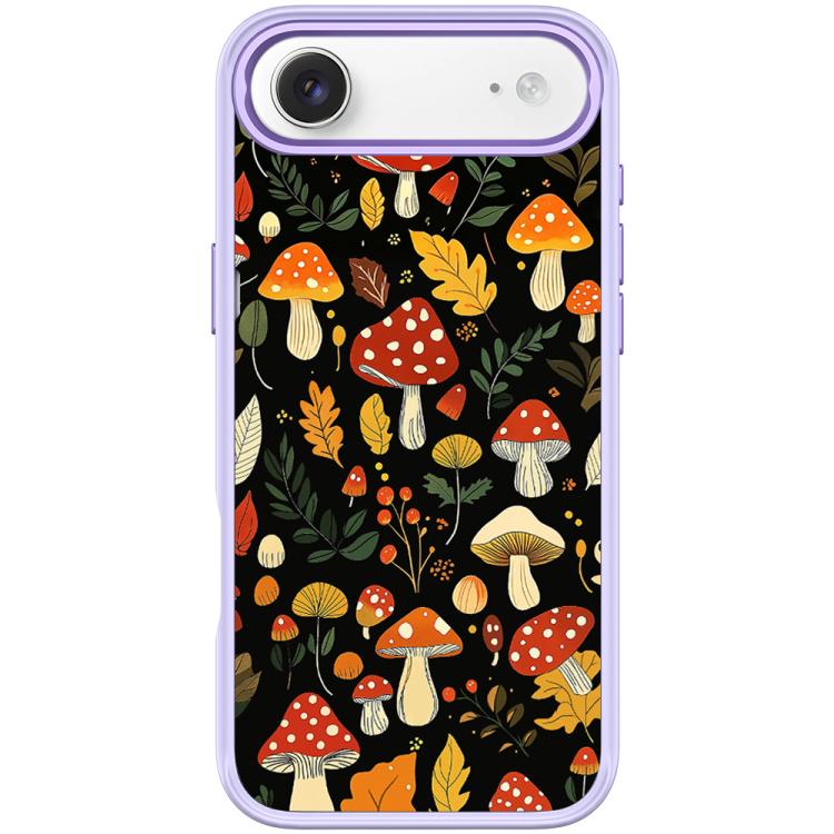 For iPhone Air Jungle Mushrooms Pattern Magnetic Phone Case