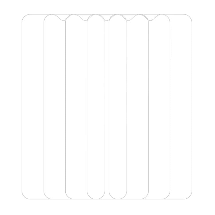 For Itel A70 5pcs / Pack Do As You Wish HD Tempered Glass Film - Transparent