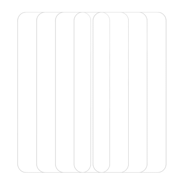 For Tecno Camon 12 Air 5pcs / Pack Do As You Wish HD Tempered Glass Film - Transparent
