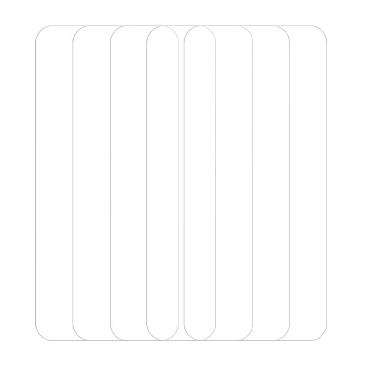 For Tecno Camon 15 5pcs / Pack Do As You Wish HD Tempered Glass Film - Transparent