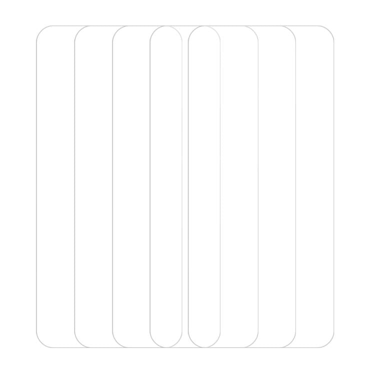 For Tecno Camon 15 Air 5pcs / Pack Do As You Wish HD Tempered Glass Film - Transparent