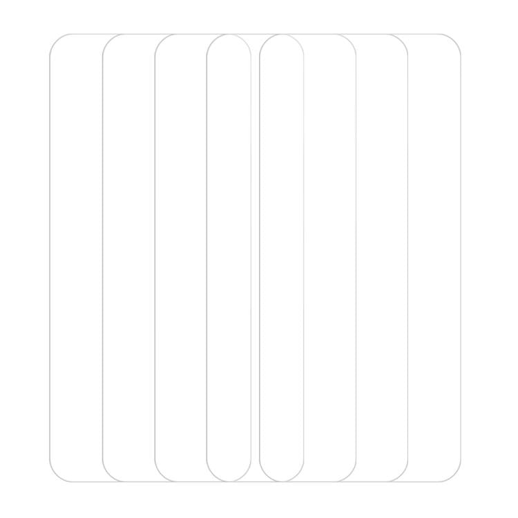 For Tecno Camon 16 S 5pcs / Pack Do As You Wish HD Tempered Glass Film - Transparent
