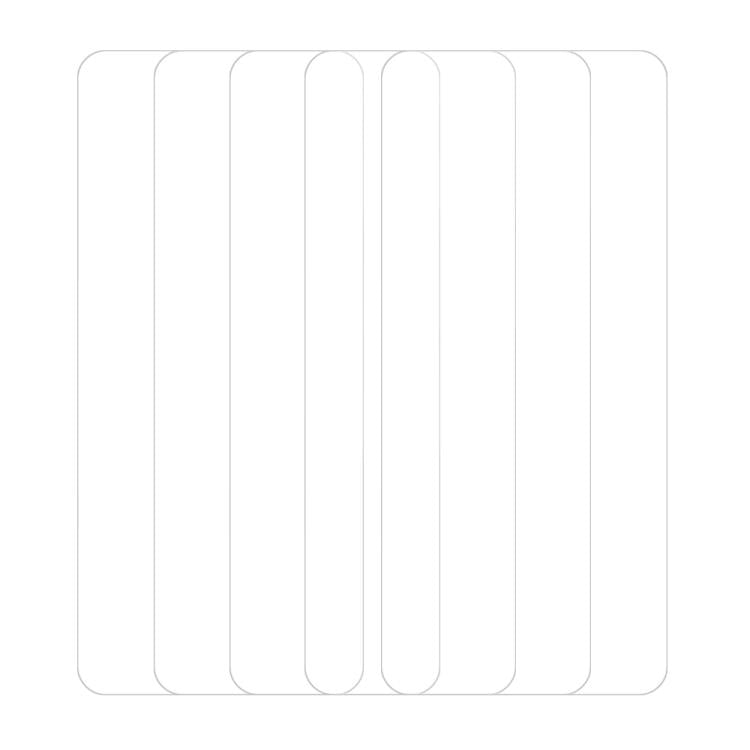 For Tecno Camon 17 5pcs / Pack Do As You Wish HD Tempered Glass Film - Transparent