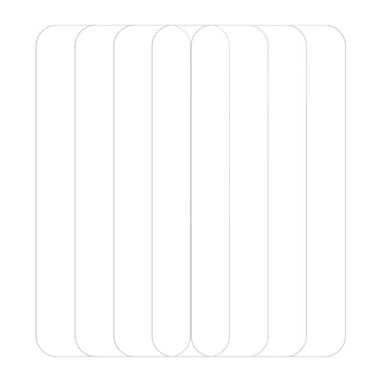 For Tecno Pova 4 Pro 5pcs / Pack Do As You Wish HD Tempered Glass Film - Transparent