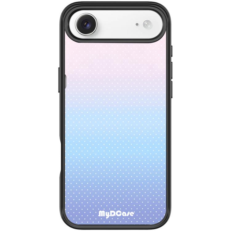 For iPhone Air Sky Blue Dots Pattern Magnetic Phone Case