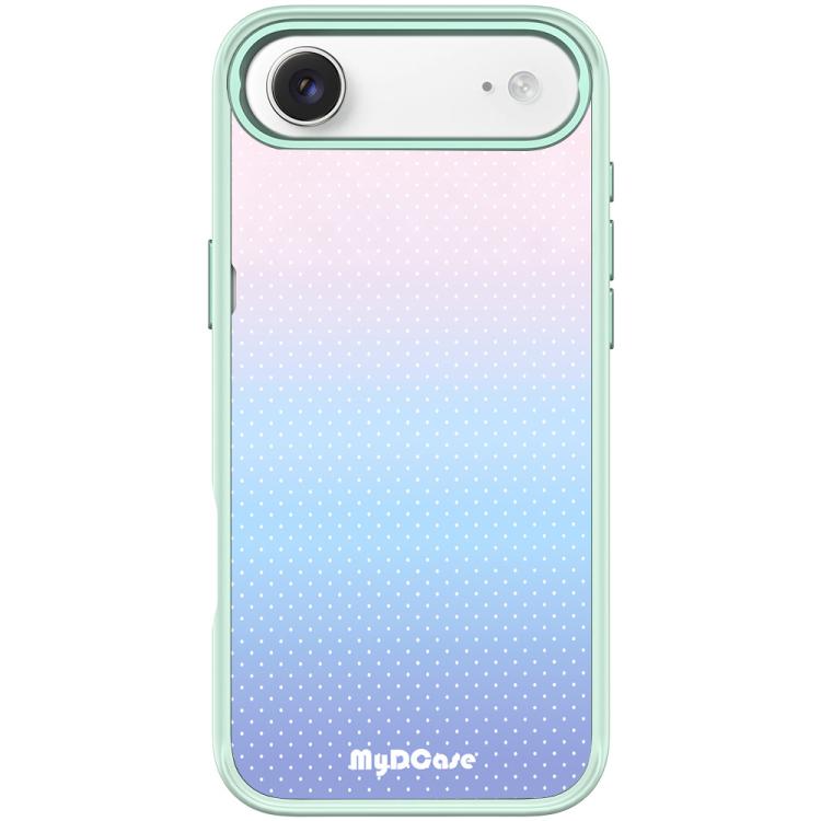 For iPhone Air Sky Blue Dots Pattern Magnetic Phone Case