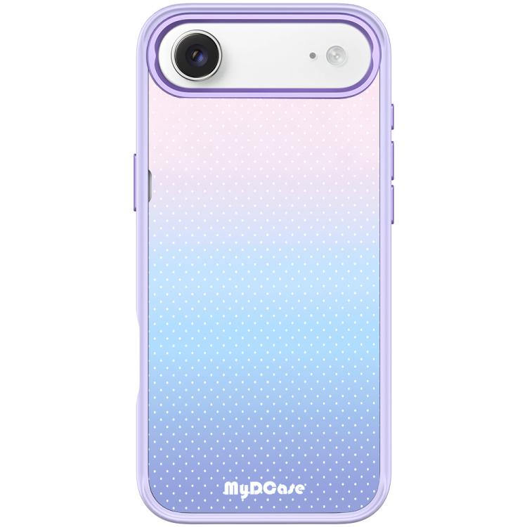 For iPhone Air Sky Blue Dots Pattern Magnetic Phone Case