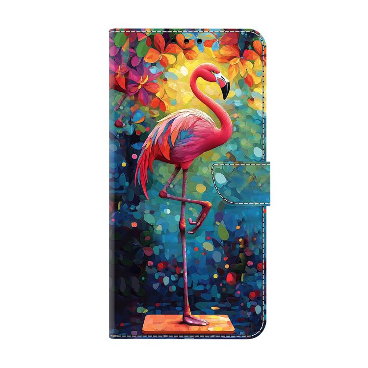 For Sony Xperia 1 VI Crystal-Like Painted Vegan Leather Phone Case