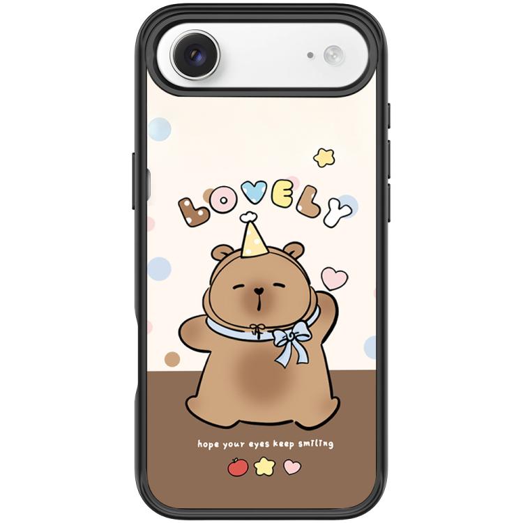 For iPhone Air Adorable Little Capybara Pattern Magnetic Phone Case