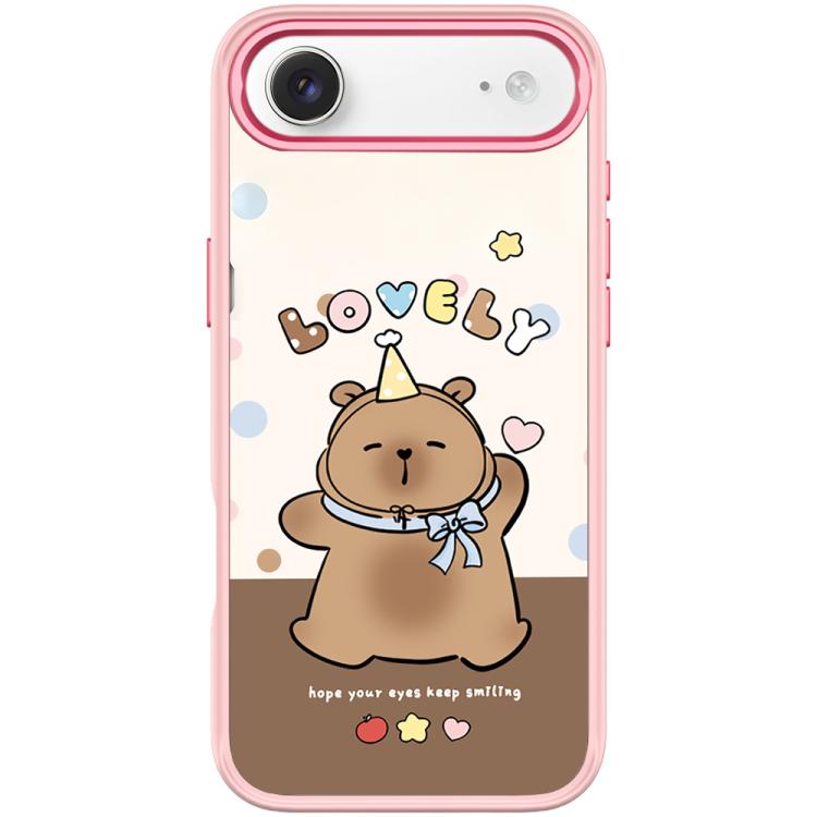 For iPhone Air Adorable Little Capybara Pattern Magnetic Phone Case