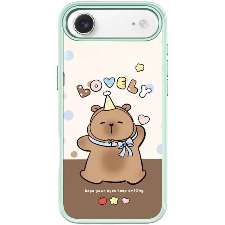 For iPhone Air Adorable Little Capybara Pattern Magnetic Phone Case